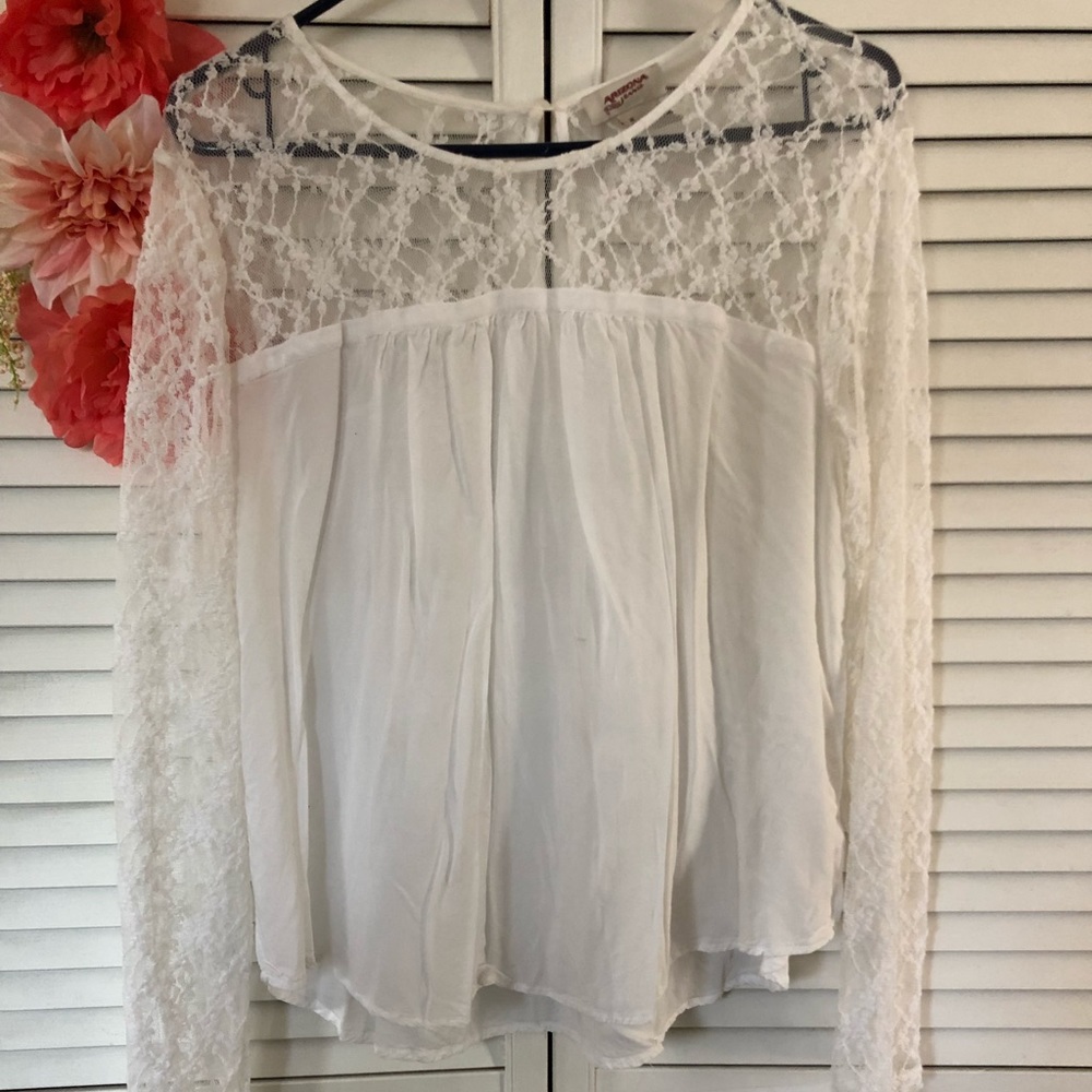 Lace long sleeve